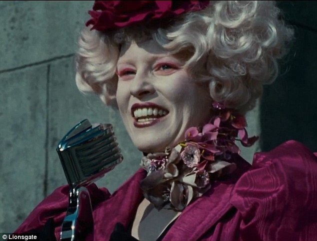 Effie Trinket from Hunger Games movie